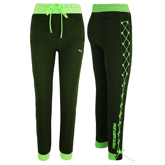 Joggers verdes con cordones para mujer Puma x Rihanna Fenty - Image 2