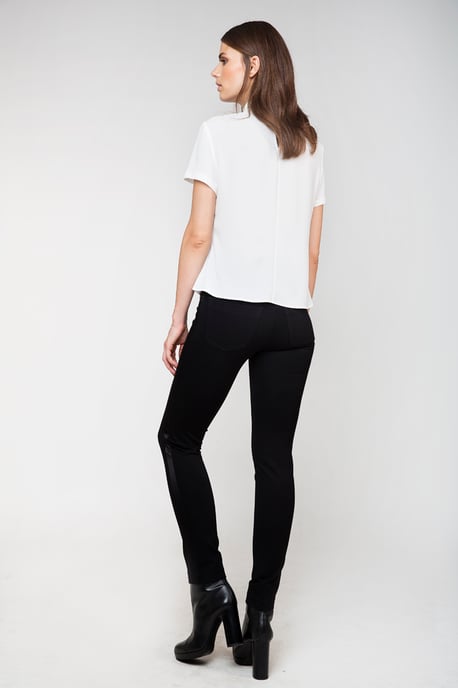 Satin Detail Trousers