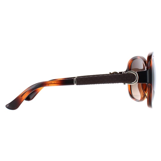 Salvatore Ferragamo Mariposa Mujeres Tortoise Marrón Gradiente SF744SLA - Image 4