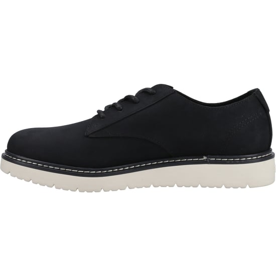 TOMS Navi TRVL LITE Leather Men's Black Oxford Shoes - Image 4