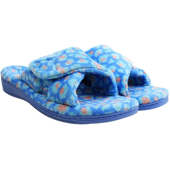 Vionic Relax Terry Womens Blue Slippers - Image 5