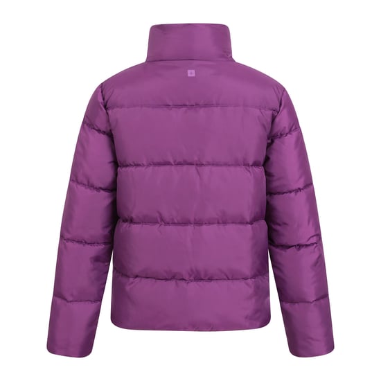 Mountain Warehouse Childrens/Kids Lottie Water Resistant Padded Jacket (Purple) - Image 2