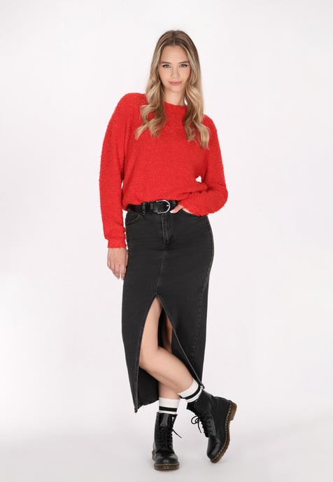 Mymo sweater women red - Image 2