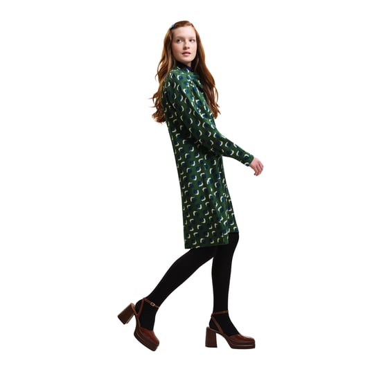 Regatta Womens/Ladies Orla Kiely Leaf Print Dress (Shadow Elm Emerald)
