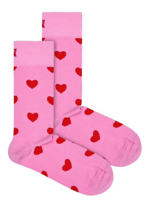 Happy Socks - Calcetines Diseño Corazón - Gran Regalo - Corazón - Image 1