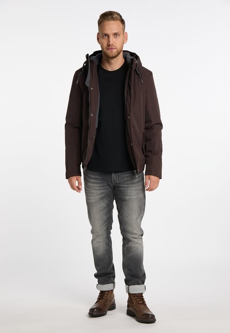 Mo Winter jacket Men dark brown - Image 4