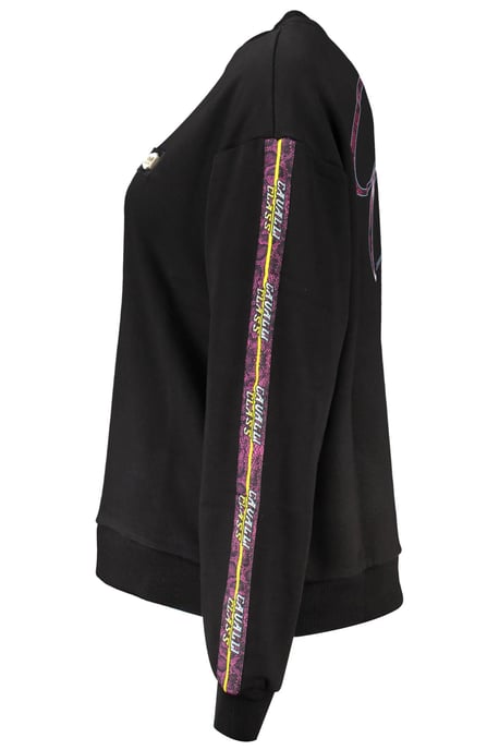 Suéter de Mujer de Algodón Negro Cavalli Class - Image 3