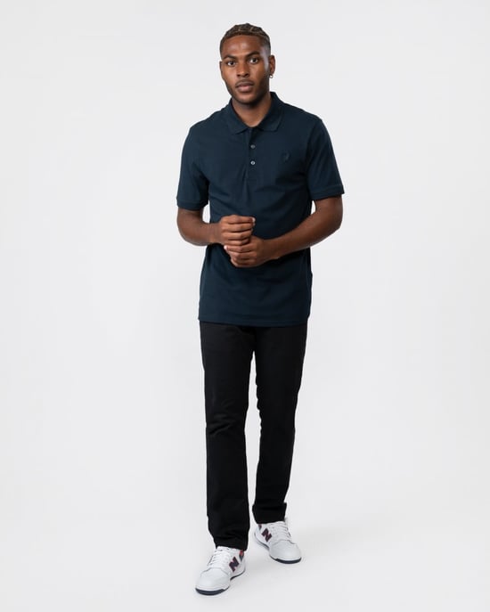 Lyle & Scott Polo Tonal Eagle azul marino - Image 3