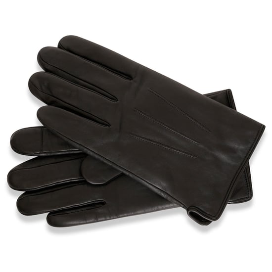 Barneys Originals Black Classic Leather Glove