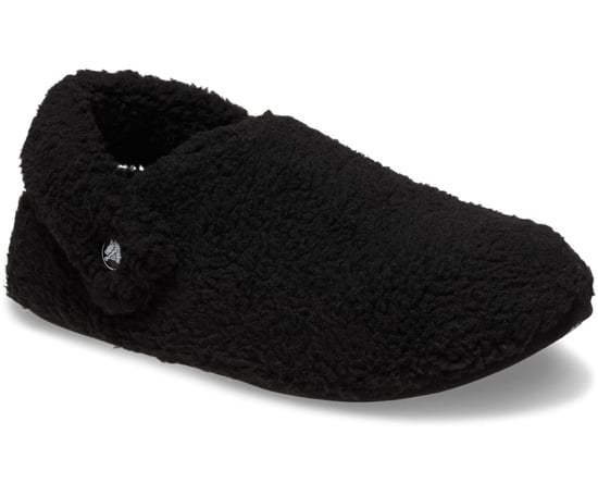 Crocs Classic Cozzzy Women's Black Slippers - Image 1