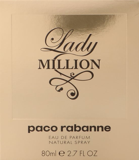 Paco Rabanne Lady Million Eau de Parfum 80 ml - Image 2
