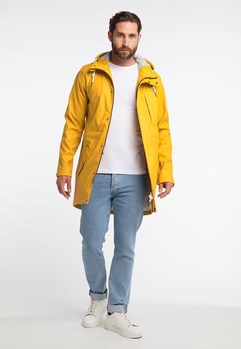 Schmuddelwedda raincoat Men mustard - Image 2