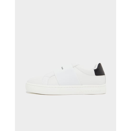Zapatillas de mujer Calvin Klein con suela elástica en blanco - Image 1