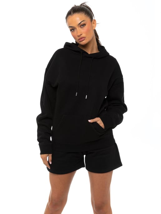Chándal Enzo Womens Oversized Hoodie With Shorts - Image 4