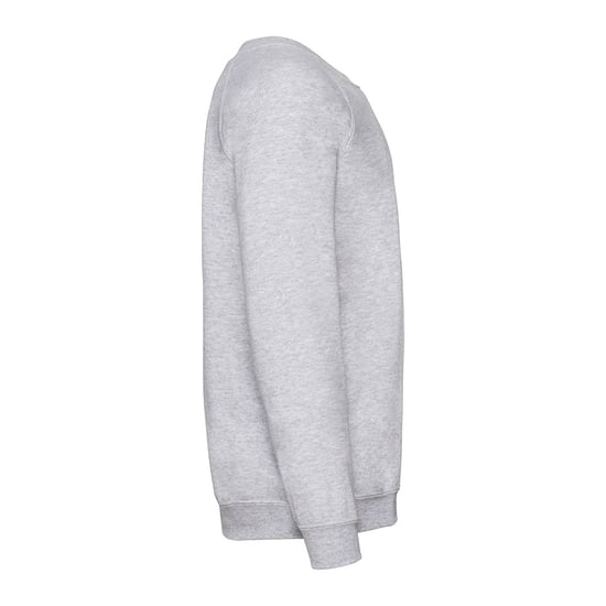 Fruit Of The Loom Childrens Unisex Raglan Sleeve Sweatshirt (Pack of 2) (Heather Grey) - Image 3