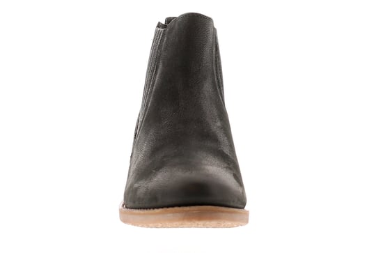 Hush Puppies Edith Womens Leather Ankle Boots Black