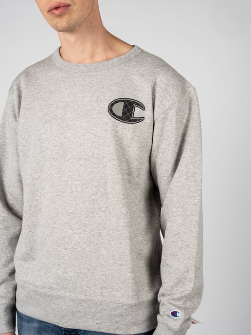 Champion Sweatshirt  C-Neck Men's Grey