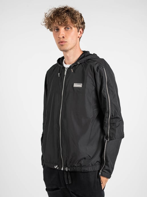 Les Hommes Chaqueta Windbreaker del hombre negro - Image 3