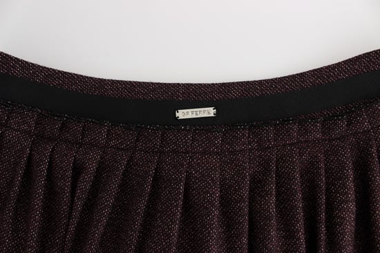 Falda corta de franela púrpura GF Ferre - Image 6