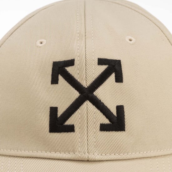 Accessories Off White Arrow Baseball Cap in Sand