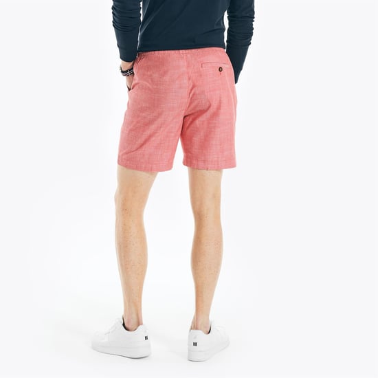 NAUTICA Textured Cotton Boardwalk Shorts