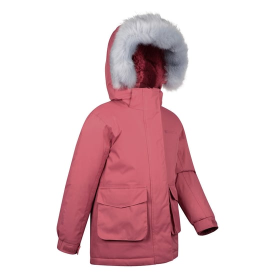 Mountain Warehouse Childrens/Kids Ranger Logo Water Resistant Jacket (Pink) - Image 5