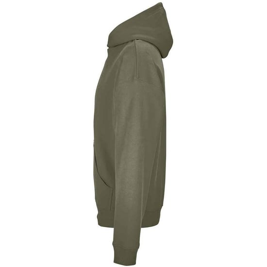 SOLS Unisex Adult Connor Oversized Hoodie (Khaki) - Image 3