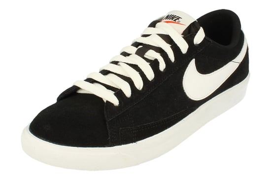 Nike Blazer Low Prm Vntg Suede Mens Black Trainers - Image 1