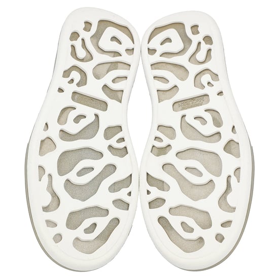 Alexander McQueen Womens Oversized Sneaker 'Larry' in White - Image 6