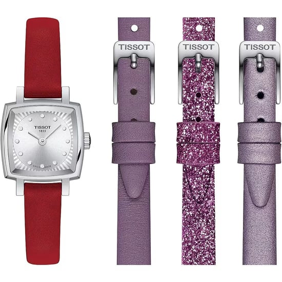 Tissot Lovely Square Valentines Women's Red Watch T0581091603600 - Image 1