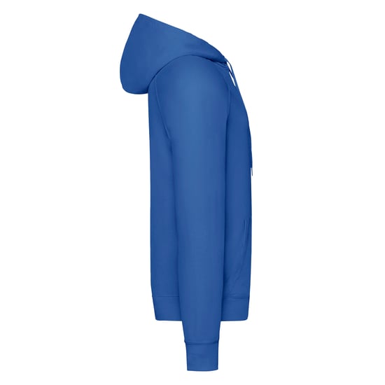 Fruit Of The Loom Unisex Adult Lightweight Hooded Sweatshirt (Royal Blue) - Image 3