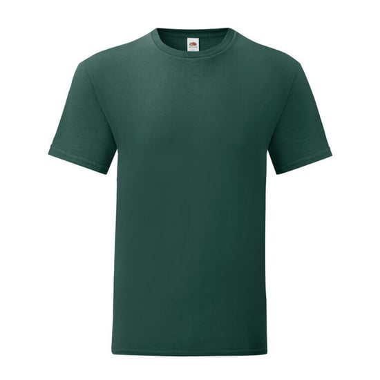Fruit Of The Loom Mens Iconic 150 T-Shirt (Forest Green) - Image 1