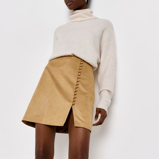River Island Womens Mini Skirt - Brown