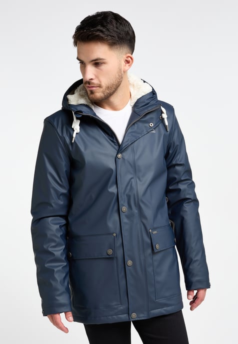 Icebound rain jacket with teddy lining urban rain - Image 2