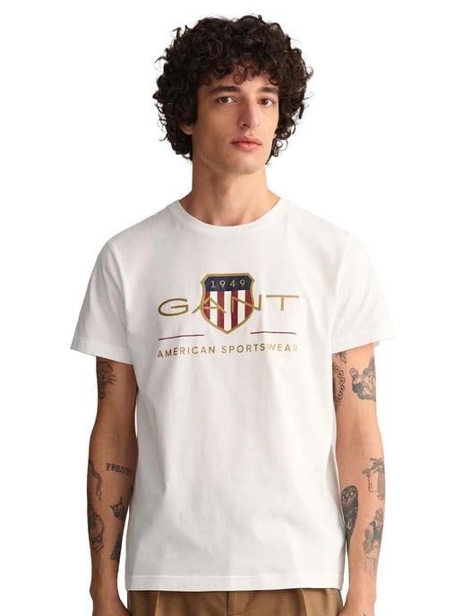 Gant Camiseta cuello redondo hombre Archive Shield - Image 1