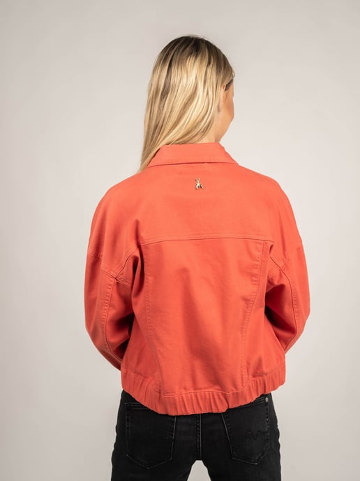 Patrizia Pepe Chaqueta de mujer rojo, naranja - Image 4