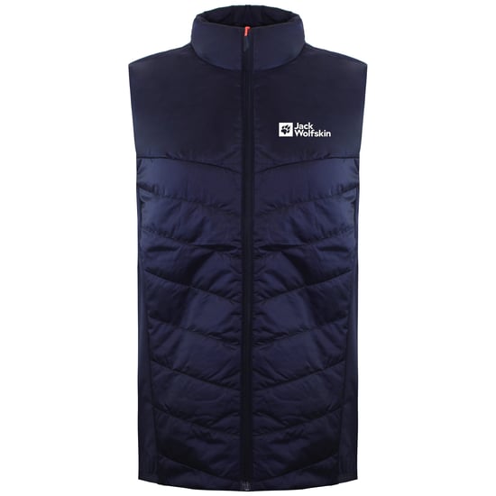Jack Wolfskin Morobbia Insulated Womens Navy Gilet - Image 1