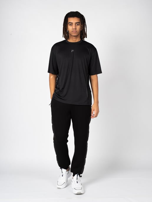 Fila T-Shirt Ronchin del hombre negro - Image 2