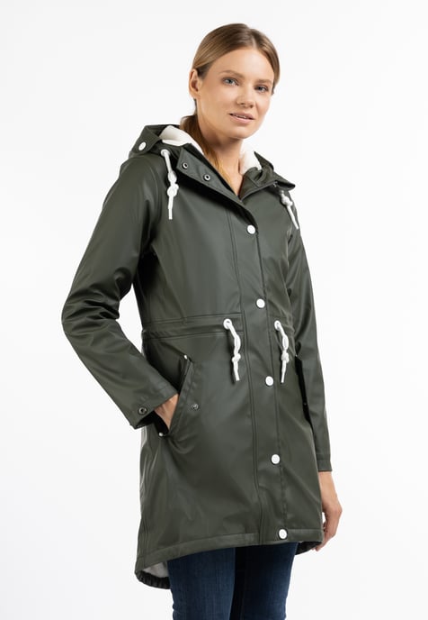DreiMaster Maritim raincoat with woven fur lining drymaster - Image 2