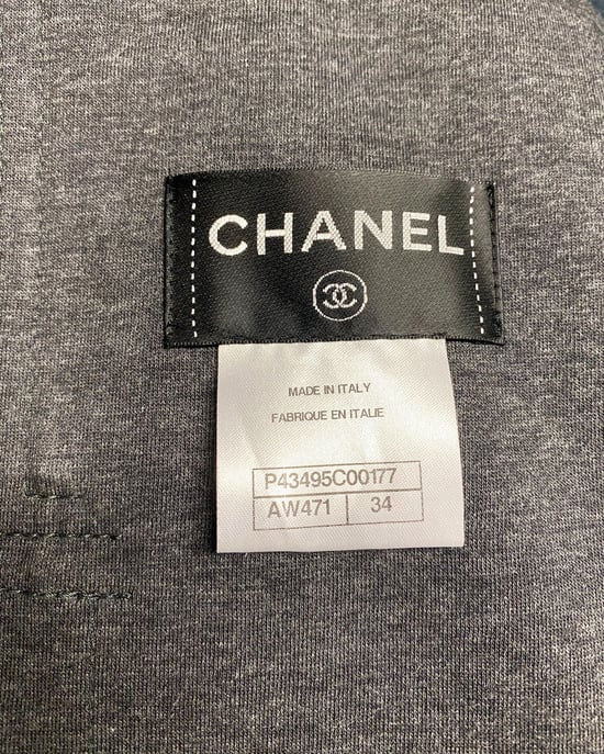 Chanel Motor Jacket in Green Leather - Image 5