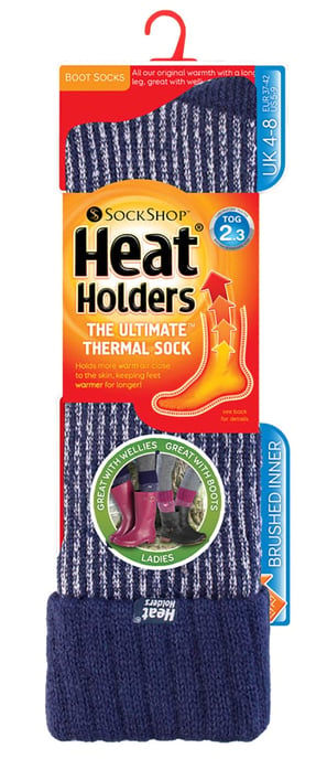 Calentadores - Calcetines térmicos acanalados para mujer - Image 2