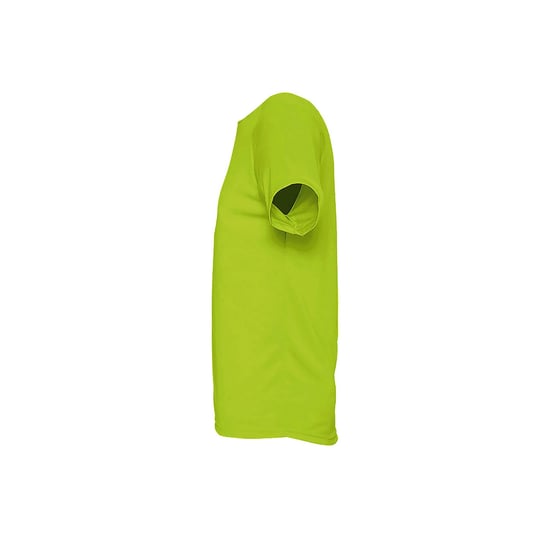 SOLS Mens Sporty Short Sleeve Performance T-Shirt (Apple Green) - Image 3
