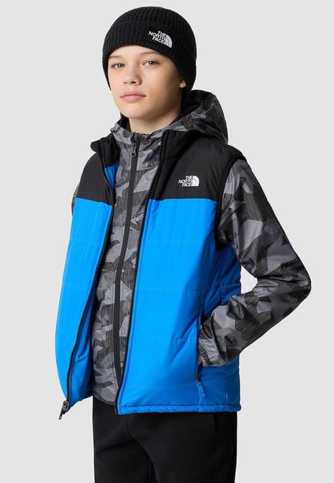 Chaleco The North Face Teen Never Stop Synthetic en azul óptico/negro TNF - Image 3