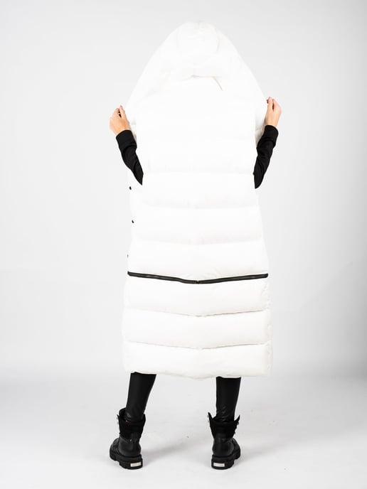 La Haine Inside Us Chaleco Unisex-LM068 Mujer Blanco - Image 6