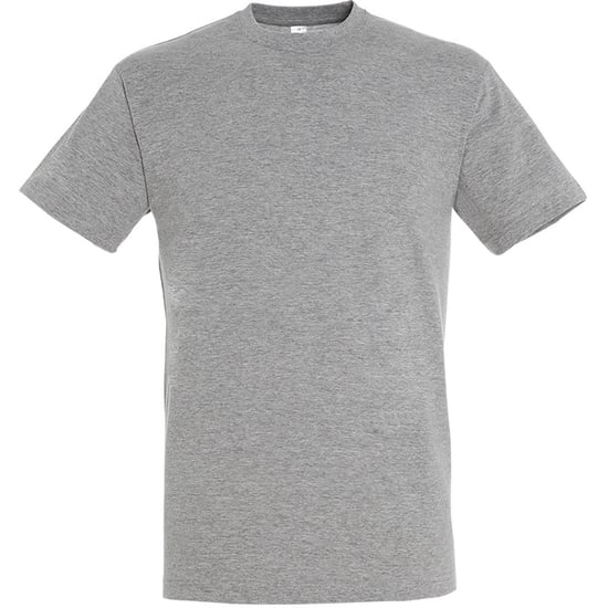 SOLS Mens Regent Short Sleeve T-Shirt (Grey Marl) - Image 1
