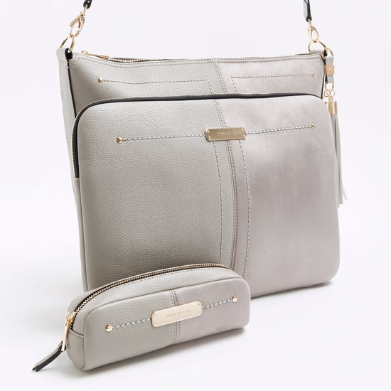 River Island Womens Shoulder Bag Bundle Grey