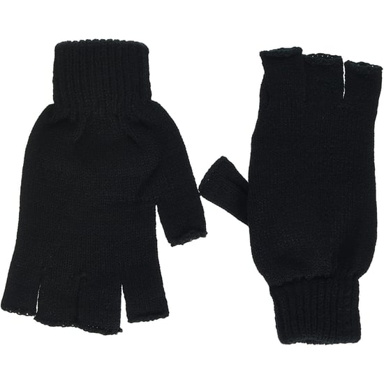 Regatta Unisex Fingerless Mitts / Gloves (Black)