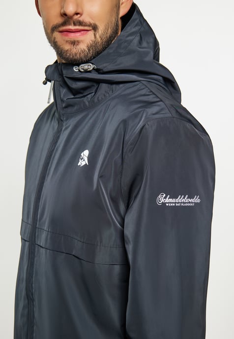 Schmuddelwedda rain jacket Men black - Image 5