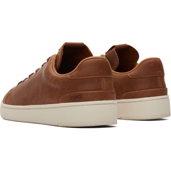 TOMS TRVL Lite 2.0 Leather Men's Tan Trainers - Image 2