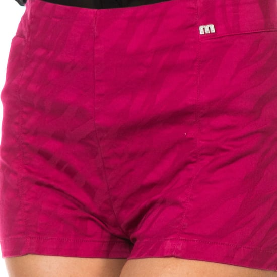 Shorts with high waist and metallic logo 70DBC0220 women